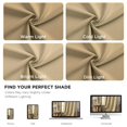 thumbnail image 4 of Cortinas Joydeco 2 Paneles Beige Aislantes Térmicas 132x213 cm, 4 of 9