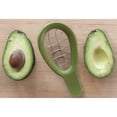 thumbnail image 4 of Herramienta de cocina de acero inoxidable para cortar frutas en rodajas perfectas Cortador y separador de aguacate sin esfuerzo, 4 of 6