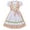 Beige, variant on Girls Germany Dirndl Dress Costumes For Bavarian Oktoberfest Vintage Pink 10 Years