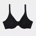 thumbnail image 6 of Fruit of the Loom Women's Premium Cotton Stretch Unlined Underwire Bra Color:Black, Size S-XL+, 6 of 6