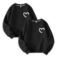 thumbnail image 1 of Timegard Chandails Molletonnés 2 Pcs pour Garçons Filles Tout-Petits Imprimé Manches Longues Chandail Confortable Mignon Col Ras du Cou Hauts Unisexe, 1 of 2