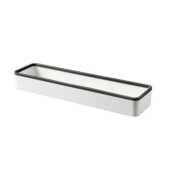 Lksixu Bathroom Toilet Shelf Upper Wall Mounted Non-Punch Storage Washroom Shelf Long Lasting Load Bearing Widened Storage Bins Organizers and Storage