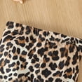 thumbnail image 5 of Afdoent Girl Outfits Baby Girls Summer 2 Piece Outfit Cat Print Pullover With Leopard Pants & Asymmetrical Skirt Fashion Kids Clothing Set Fashion 12-24 Months, 5 of 7