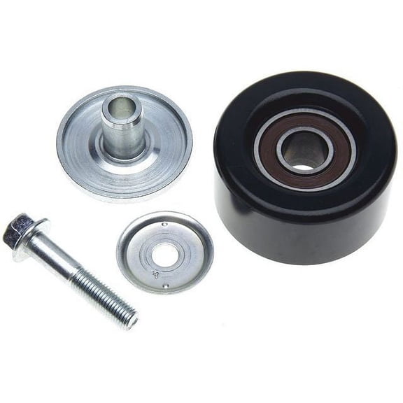 Lower Accessory Belt Idler Pulley - Compatible with 2007 - 2014 Toyota FJ Cruiser 4.0L V6 GAS 2008 2009 2010 2011 2012 2013