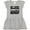 AC-Heather Grey, variant on Inktastic Eat, Sleep, Wrestle, Repeat Girls Toddler Dress