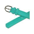 thumbnail image 2 of CTM Kid's Basic Leather Dress Belt (Pack of 2 Colors), 2 of 3