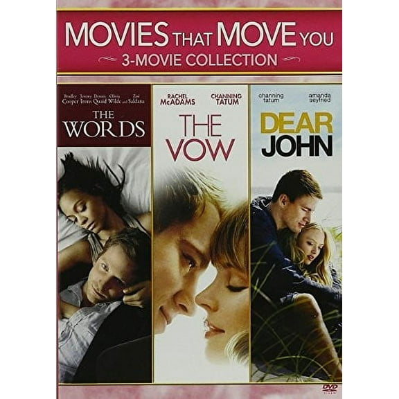 Movies That Move You: Words / The Vow / Dear John (DVD)