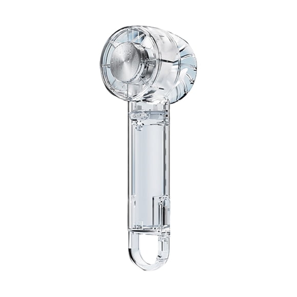 Injueey Ventilador de refrigeración portátil recargable ABS para diversas escenas Mini ventilador portátil Ventilador recargable Mini Electrodomésticos Tipo de refrigeración blanco