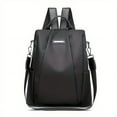 thumbnail image 1 of Minimalist Anti Theft Backpack Purse, Convertible Two-way Daypack, Portable College School Bag & Travel Bag, 1 of 4