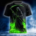 thumbnail image 2 of CONZONE Mens Halloween T-Shirts Spooky Season Graphic Tees for Men Short Sleeve Crew Neck Casual Tops, 2 of 3