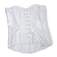 thumbnail image 4 of Grebrafan Boned Corsets Bustier Top Women White 2XL, 4 of 5