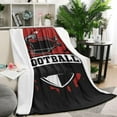 thumbnail image 2 of San Francisco Throw Blanket Gift for Men Women, Flannel San Francisco Blanket for Sofa Bed Sofa Living Room Chair,Football Team Throw Blanket 50X60 Inches., 2 of 5