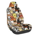 thumbnail image 1 of Vsdgher Cats & Dogs Group for Automotive Seat Covers for Cars Trucks SUVs, Universal Fit Anti-Slip Bucket Seat Protector for Cars,Vehicle Seat Protector for Front Seats, 1 of 5