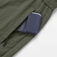 thumbnail image 5 of EOYWHK Men Shorts Athletic Quick Dry with Pockets Elastic Waist Athletic Shorts for Men Soft Lightweight Breathable Casual Activewear for Green, Size XXL, 5 of 9