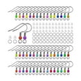 thumbnail image 1 of AMLESO 100 Pieces Earring Hooks Earring Accessories for Women Back Earring Stoppers, 1 of 8