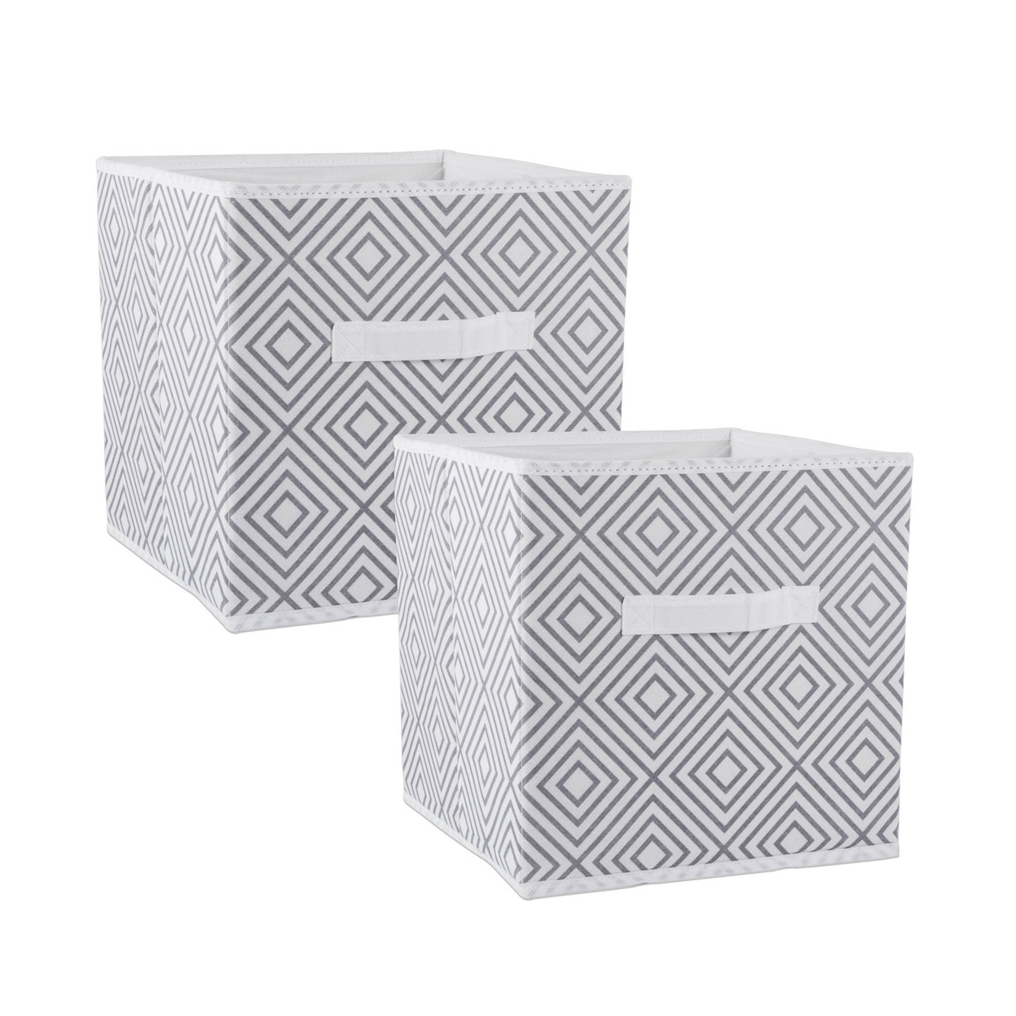 Offices Containers are Made to Fit Standard Cube Organizers Aqua Small DII Foldable Fabric Storage Bins for Nursery Home 2