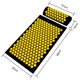 thumbnail image 1 of Colchoneta de masaje de yoga con almohada Acupresión Alivio del dolor Spike Cojín (Oro) Ehuebsd Para estrenar, 1 of 8
