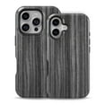 thumbnail image 2 of DesignSkinz Scratch-Resistant Hard Slim Case Compatible with iPhone 14 (Compatible with MagSafe) - Dark Ebony Woodgrain, 2 of 9