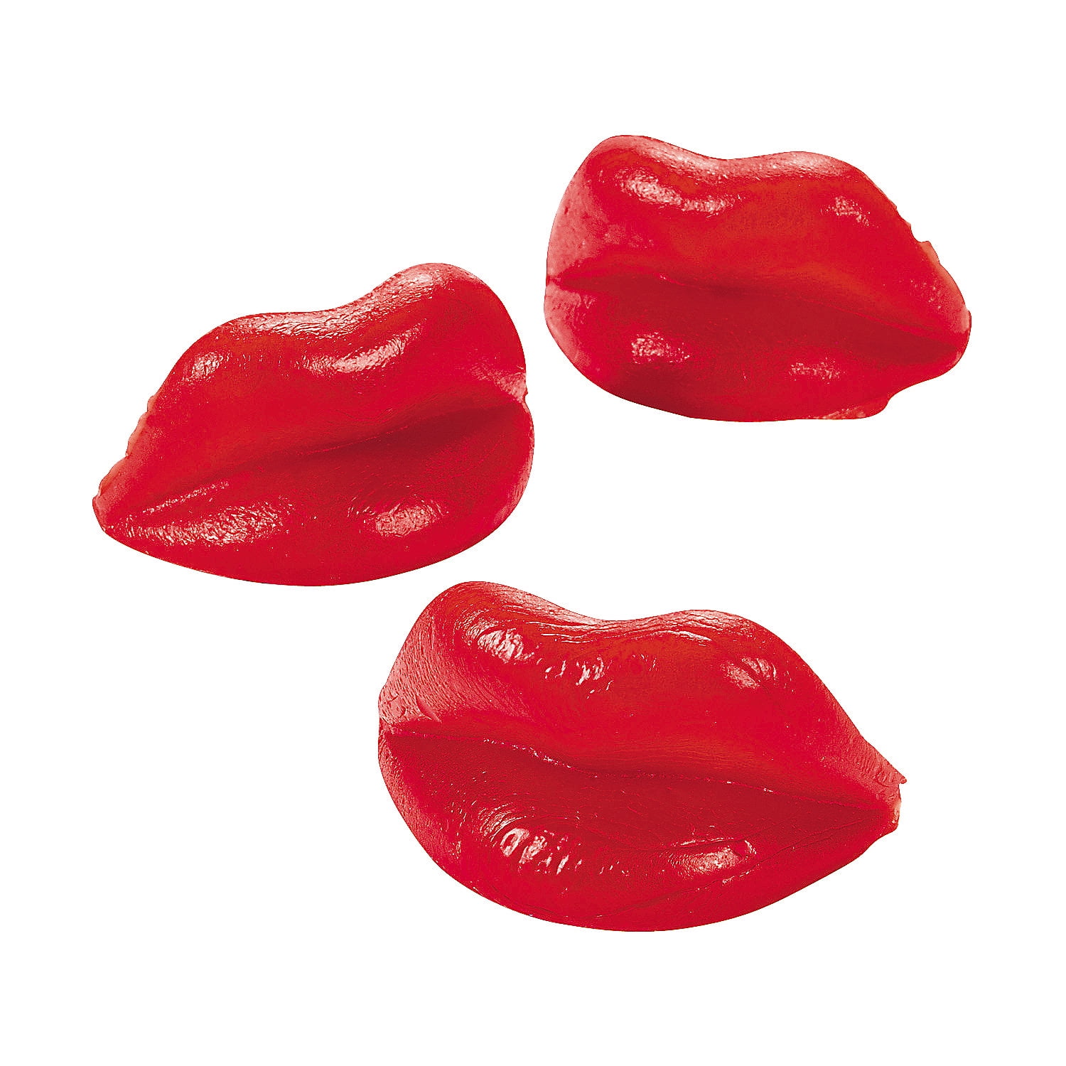 Red Wax Lips Edibles 12 Pieces