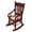 A, variant on Oxodoi Dollhouse Miniature,1:12 Scale Wooden Rocking Chair,Rope Seat Rocking Chair