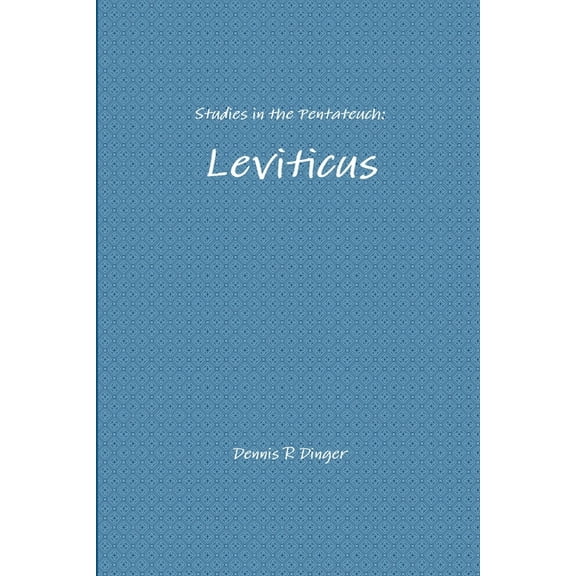 Studies in the Pentateuch: Leviticus, (Paperback)
