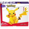 thumbnail image 2 of Mega Pokemon Jumbo Pikachu Construction Set - 825 Pieces, 2 of 6