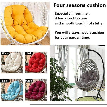 Egg Chair Cushion, Egg Chair Cushion Only Outdoor Waterproof Hanging ...
