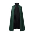thumbnail image 4 of Capa De Halloween Perfecl Accesorio De Disfraz Capa Reversible Negro Verde 35 cm x 90 cm, 4 of 8