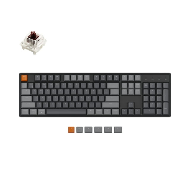 Keychron K10 RGB Teclado Mecánico Inalámbrico Completo de 104 Teclas