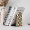 thumbnail image 6 of Lsque Cute Sunflowers Printed Wood Bookends,Non-Skid Bookend for Shelves,Heavy Duty Support Bookends,Non-Slip Foam Pads for Office, Home, and Library,1 Pair, 6 of 8