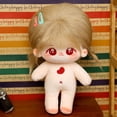 thumbnail image 3 of Muñeca de algodón de peluche Kawaii para niños, figura de súper estrella de peluche, conjunto de zorro de aguacate, muñeca de bebé, puede cambiar la ropa, regalo para niños, 20cm, 3 of 4