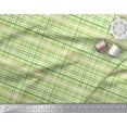 thumbnail image 3 of Soimoi Rayon Fabric Plaid Check Printed Fabric 1 Yard 56 Inch Wide, 3 of 3