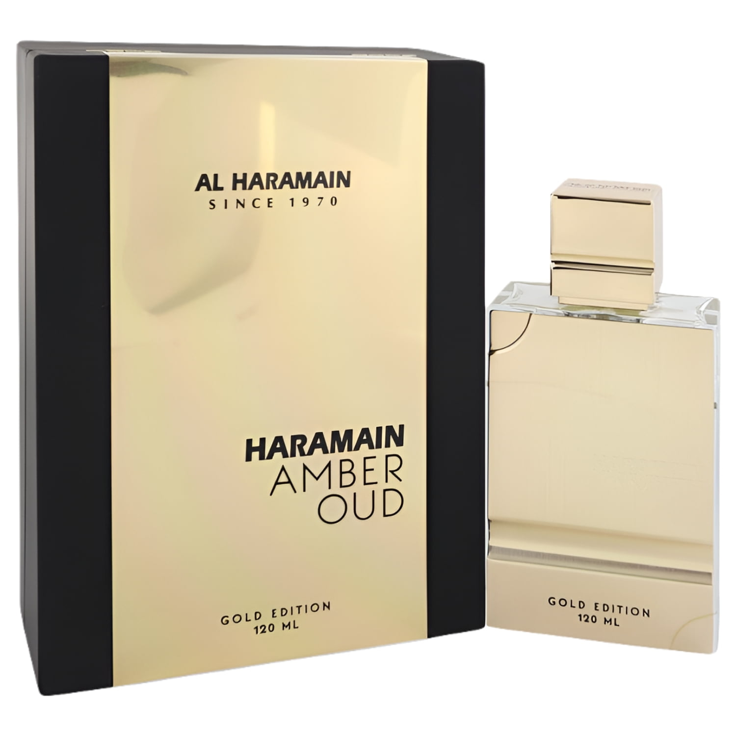 Al Haramain Arabian Amber Oud Gold Edition Perfume, 2 oz Eau