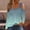 Green, variant on V-Neck T Shirts for Women Gradient Long Sleeve Casual Black Tops Cold Shoulder Cut Out Loose Pullover T-Shirts