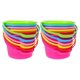 thumbnail image 2 of 12PCS Beach Buckets Sand Buckets Mini Buckets Beach Items Beach Pails Summer Sand Pails Mini Sand Pails Beach Toys Beach Accessories, 2 of 4