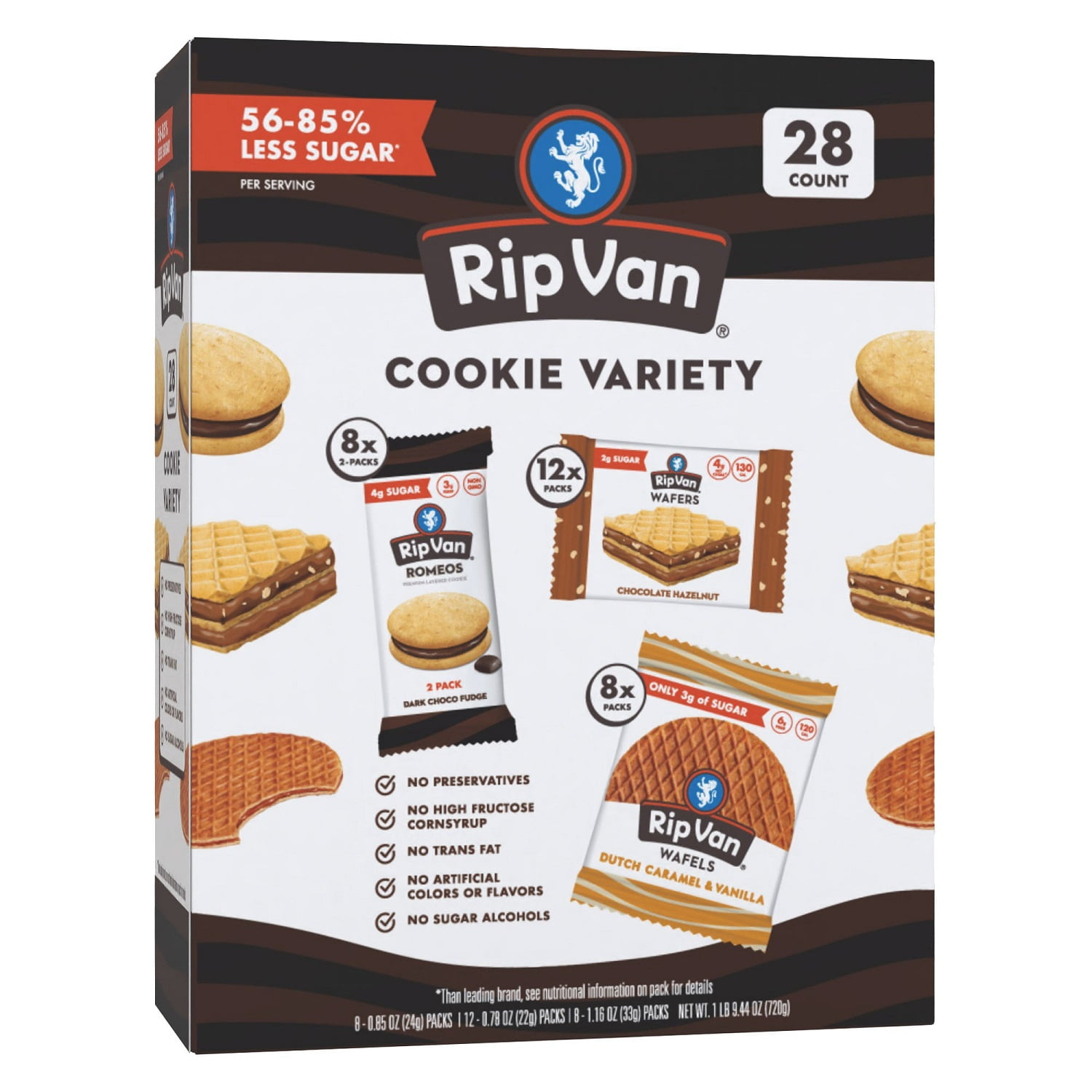Rip Van Cookie Variety, 28 Count - Walmart.com