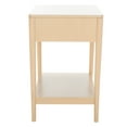 thumbnail image 3 of SAFAVIEH Boden Solid Retro 1 Drawer Nightstand, White Wash, 3 of 15