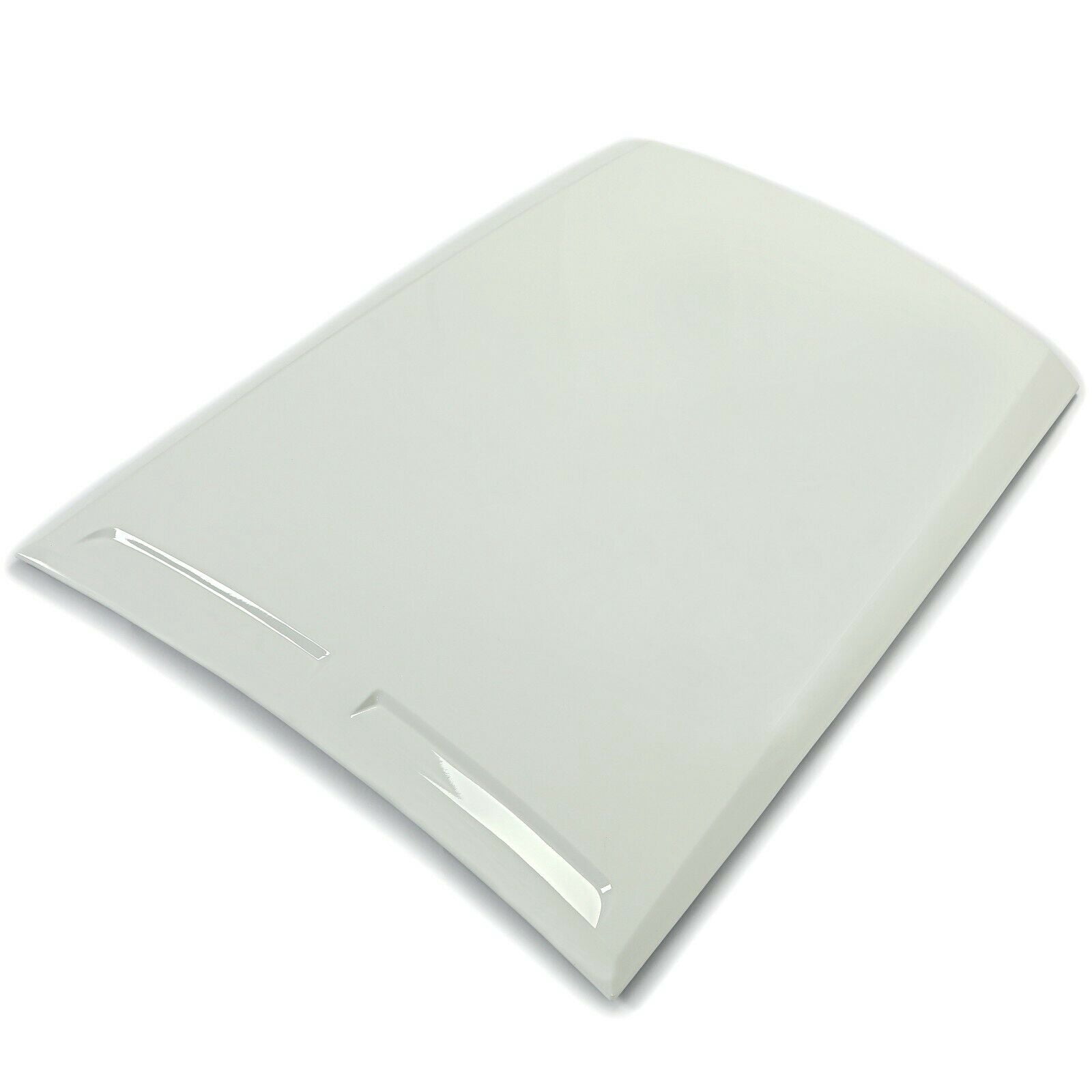 Kojem Air Hood Vent Scoop for 2015-2017 Ford Mustang Front Painted White Hood Scoop Vent Cover