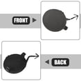 thumbnail image 4 of Cubierta de gancho de remolque del parachoques delantero derecho del automóvil Unique Bargains para Mazda CX-7 en negro, 4 of 7