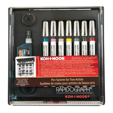- Koh-I-Noor 7-Pen Artist Set