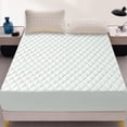thumbnail image 2 of Protège-matelas Imperméable en Coton Laminé Housse de Lit - Drap Anti-Éclaboussures pour Pipi au Lit de Bébé, Anti-Poussière Sans Fuite Protection Convient aux Matelas de 12-18 Pouces (Grand/Très Grand, Lot de 2), 2 of 6