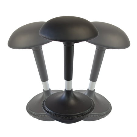 Wobble Stool Adjustable Height Active Sitting Balance Chair for Office Stand Up Desk. Best Tall 
