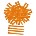 thumbnail image 1 of 100 Anillos para Patas de Gallina, Accesorios para Gallinero, Diseño Reutilizable con Brida, Aves de Corral Naranja, 1 of 9