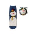 thumbnail image 1 of Calcetines de Navidad de las Mujeres Invierno Coral Loop Medio Calcetines de Casa con Diseño Festivo, Suave Cálido Material Transpirable para Envoltura de Regalos Y Decoración de Vacaciones, Incluye U, 1 of 2