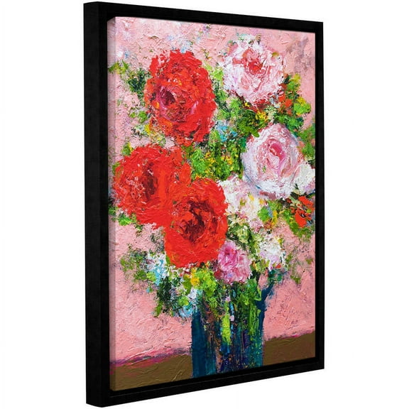 ArtWall Allan Friedlander "Victoria" Gallery-wrapped Floater-framed Canvas