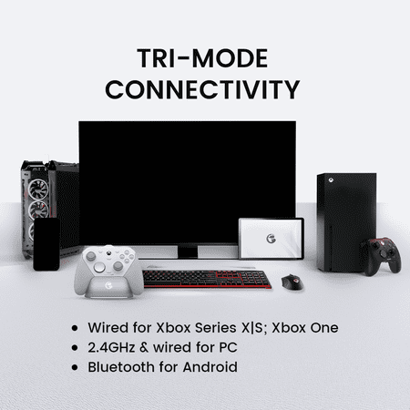 【新品】GameSir (GameSir G7 Pro White) USB接続 有線コントローラー ホワイト  [Bluetooth /USB /Android /PC ]