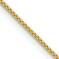 thumbnail image 1 of Pendentif Breloque Chaîne Boîte en Or Jaune 14k 20 Pouces.9mm, 1 of 9