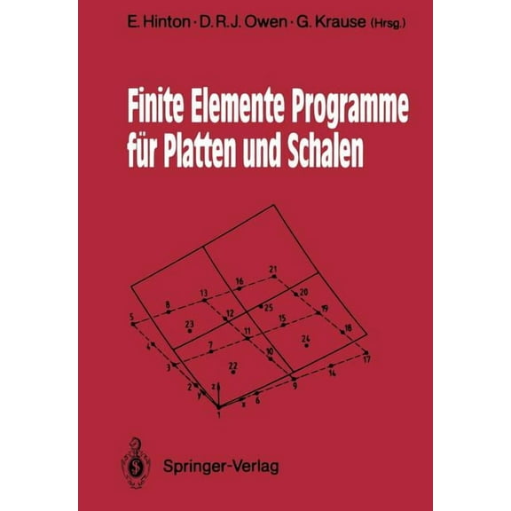 Finite Elemente Programme Für Platten Und Schalen, (Paperback)