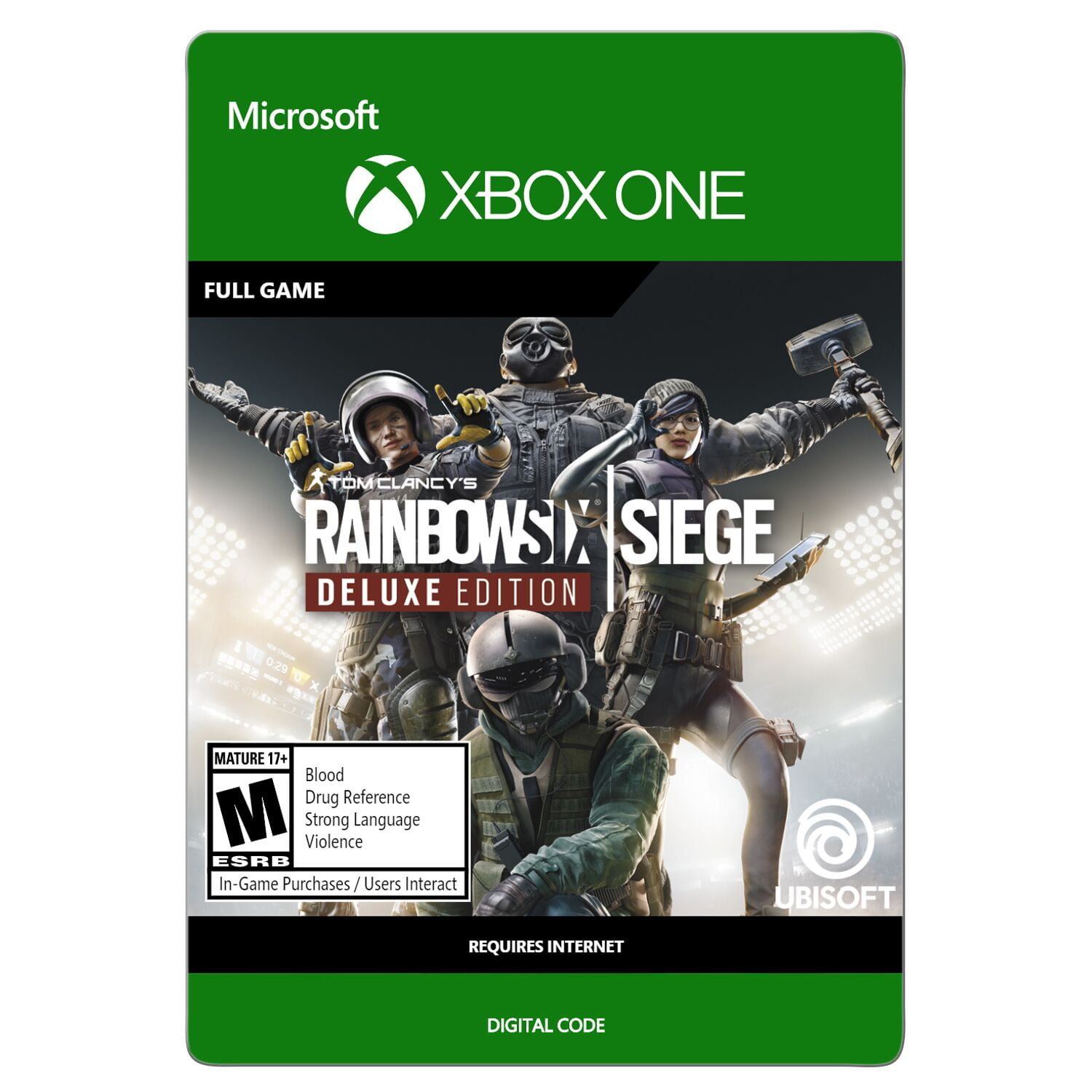 Tom Clancy S Rainbow Six Siege Year 5 Deluxe Edition Ubisoft Xbox Digital Download Walmart Com