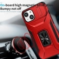 thumbnail image 4 of Funda para GANGXUN iPhone 13 - Soporte metálico, Función magnética, Rojo, 4 of 5